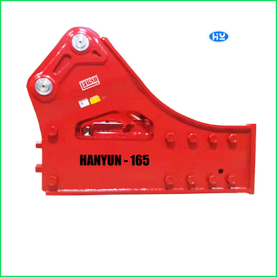 165mm Dłuta Hydrauliczne Młoty Młoty Koparka Obróbka cieplna