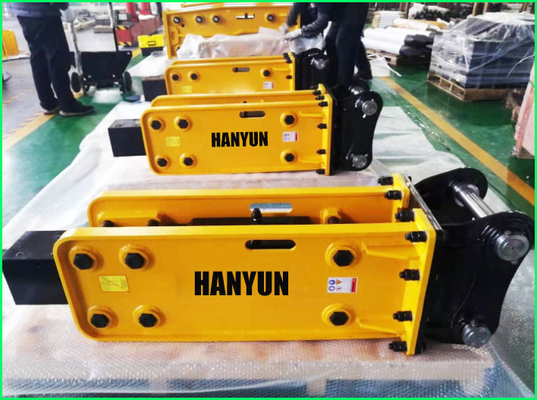 Maszyna do rozbijania betonu Hydraulic Rock Hammer 350BPM Do koparki Skid Steer Loader