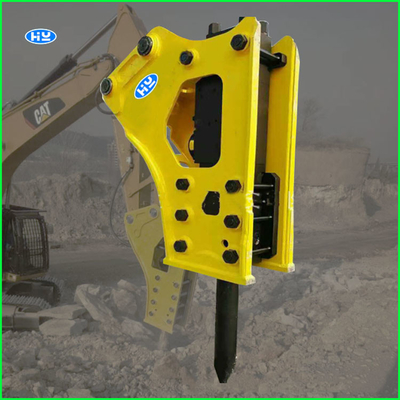 Otwarty górny hydrauliczny młotek z gęstym chisel 135mm